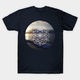 Mithlond (Grey Havens) | Sacred geometry art T-Shirt